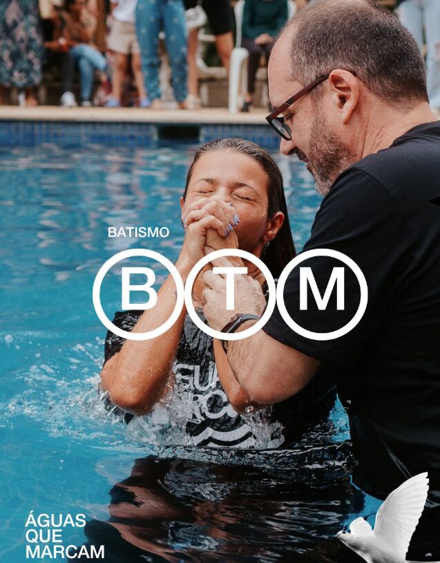 Momento do batismo